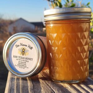 Raw Texas Honey – 12 oz Jar